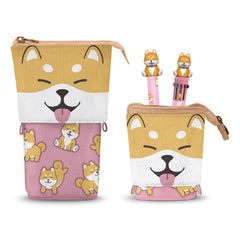 Oh My Pop! Pop Up Pencil with Multicoloured ball pen & Erasable Gel Pen Shiba 8445118088670