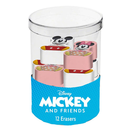 Mickey & Minnie Erasers 12-Pack 8445118088748