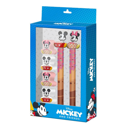 Mickey & Minnie Stationery Set 6-Pack  8445118088755