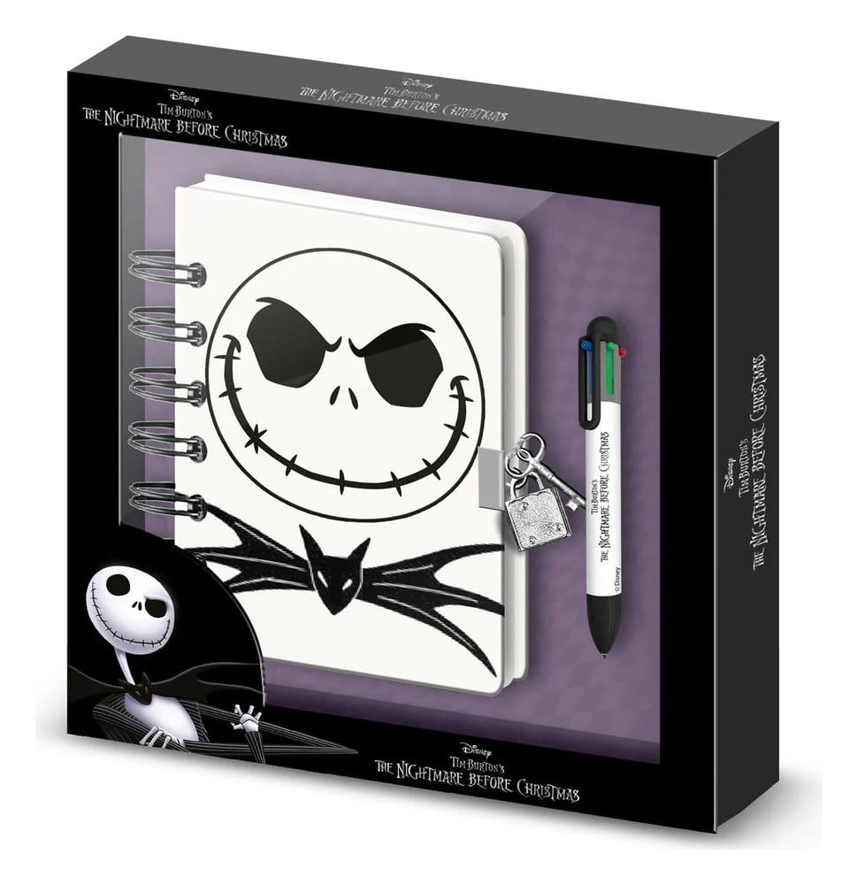 Nightmare before Christmas Notebook with Pen Gift Set Jack 8445118092707