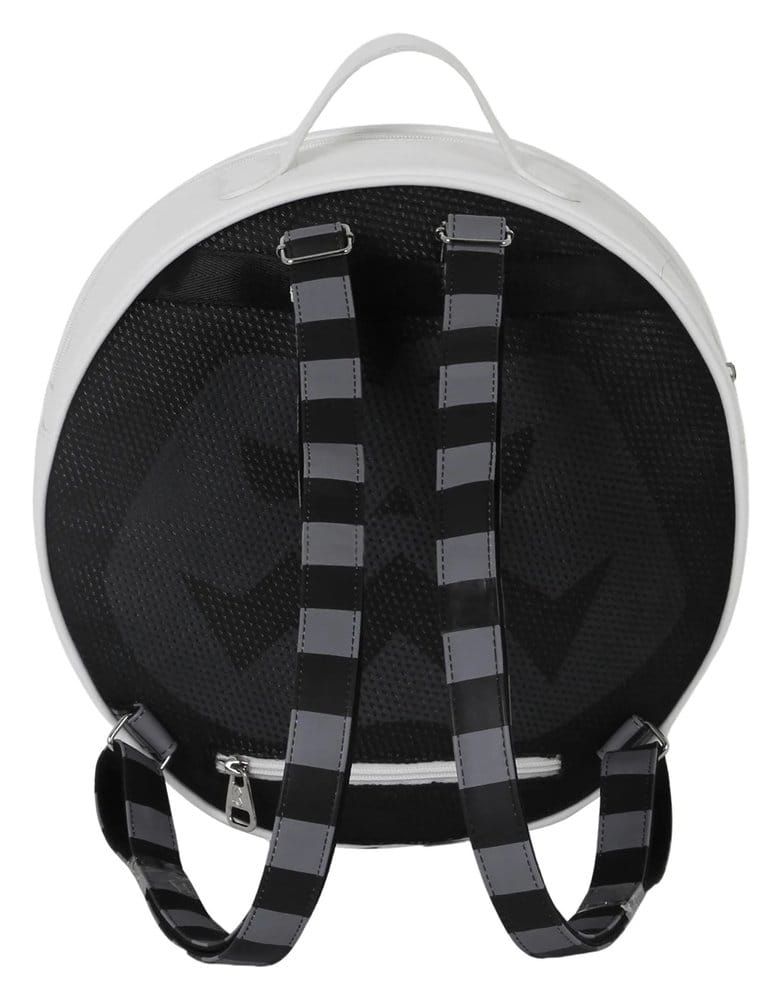 Nightmare before Christmas Round Shoulder Backpack Bone 8445118092929