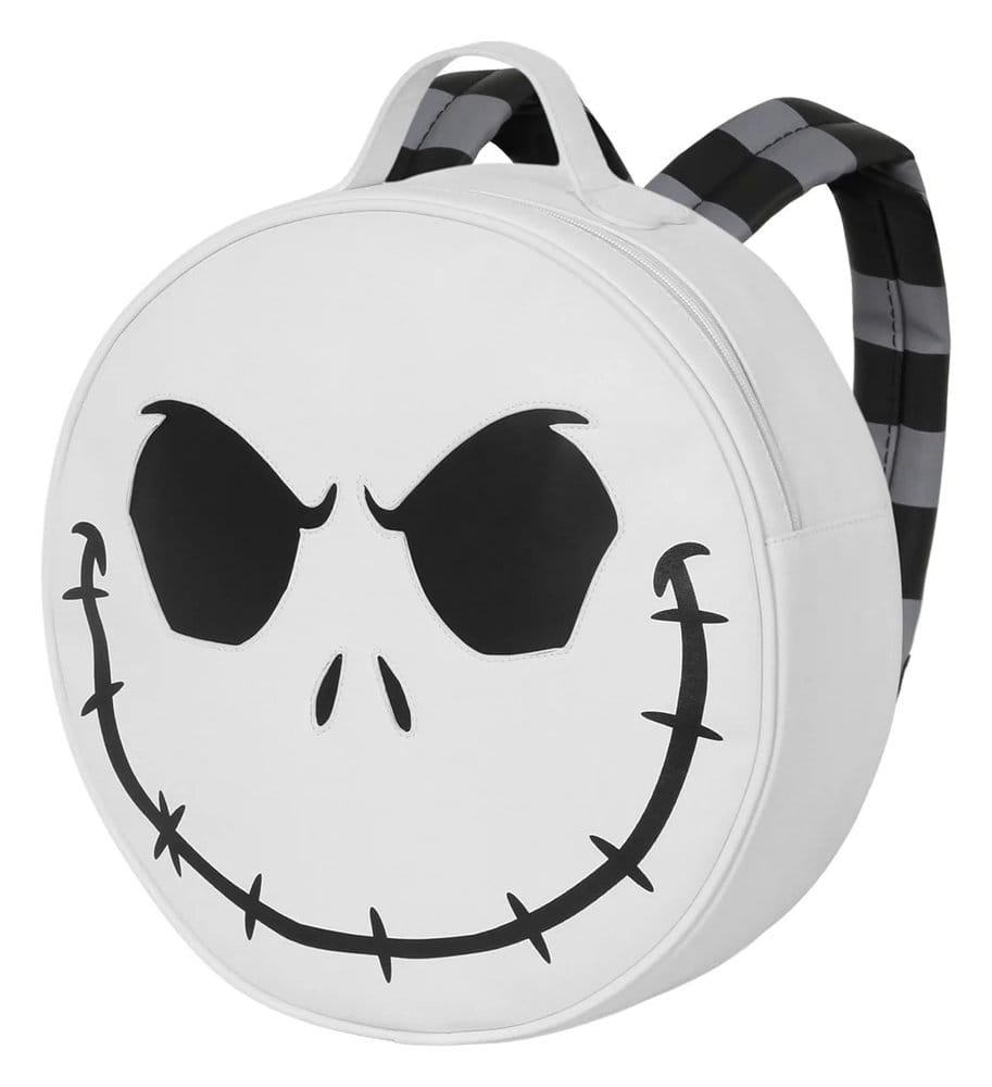 Nightmare before Christmas Round Shoulder Backpack Bone 8445118092929