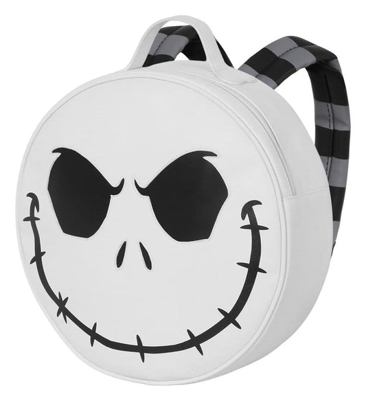 Nightmare before Christmas Round Shoulder Backpack Bone 8445118092929