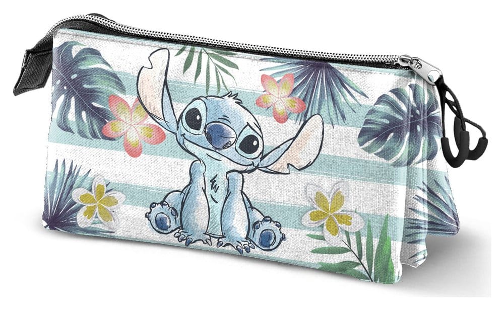 Lilo & Stitch Triple Pencil Case Ocean 8445118094268