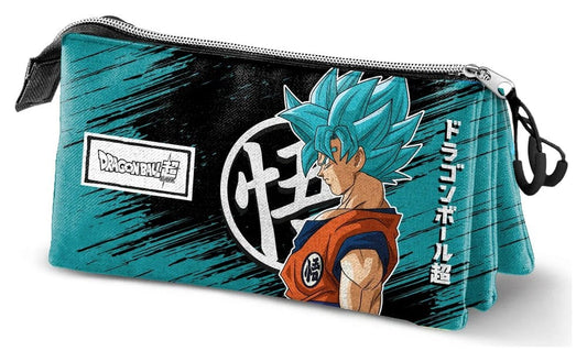 Dragon Ball Dreifach-Federmäppchen Saiyajin BlueDragon Ball Triple Pencil Case Saiyajin BlueDragon Ball Trousse triple Saiyajin BlueDragon Ball Estuche triple Saiyajin Blue 8445118094831