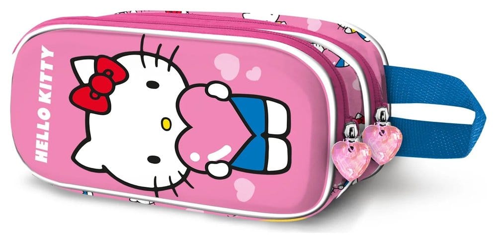 Sanrio 3D Double Federmäppchen Hello Kitty HeartSanrio 3D Double Pencil Case Hello Kitty HeartSanrio 3D Double Trousse Hello Kitty HeartSanrio 3D Double Estuche Hello Kitty Heart 8445118096088