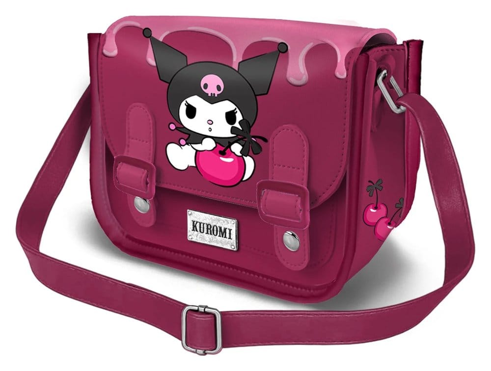 Sanrio Satchel Bag XS Kuromi Cherry 8445118098303