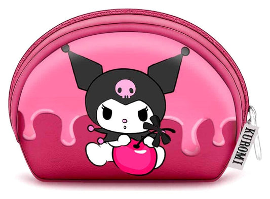 Sanrio Casual Oval Geldbörse Kuromi CherrySanrio Casual Oval Coin Purse Kuromi CherrySanrio Casual Oval Porte-monnaie Kuromi CherrySanrio Casual Oval Monedero Kuromi Cherry 8445118098365