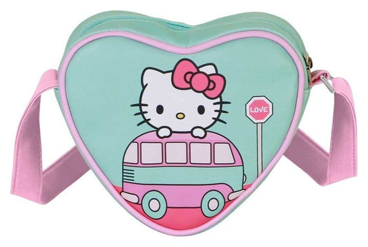 Sanrio Casual Heart Shoulder Bag Hello Kitty Van 8445118098556