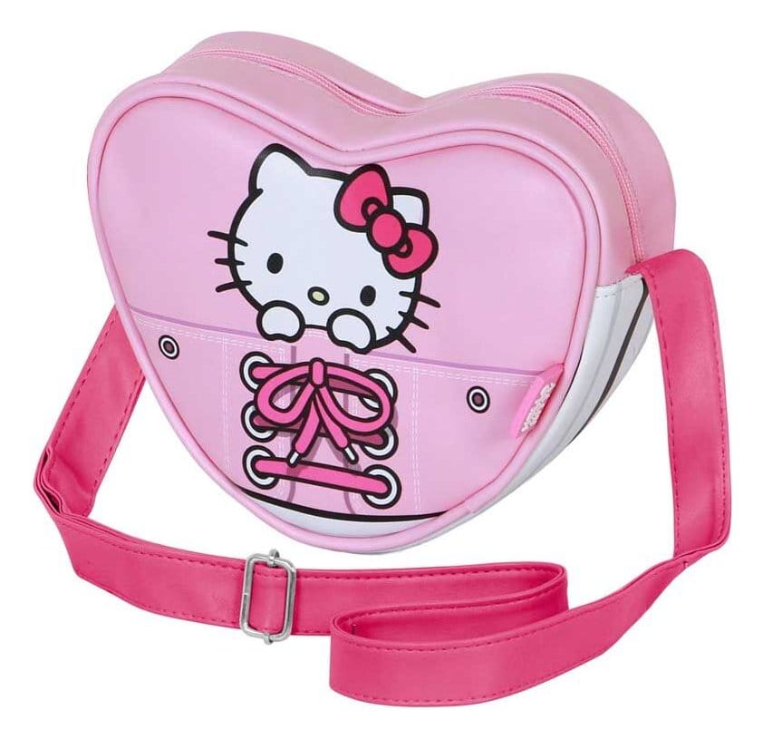 Sanrio Casual Heart Shoulder Bag Hello Kitty Sneakers 8445118098587