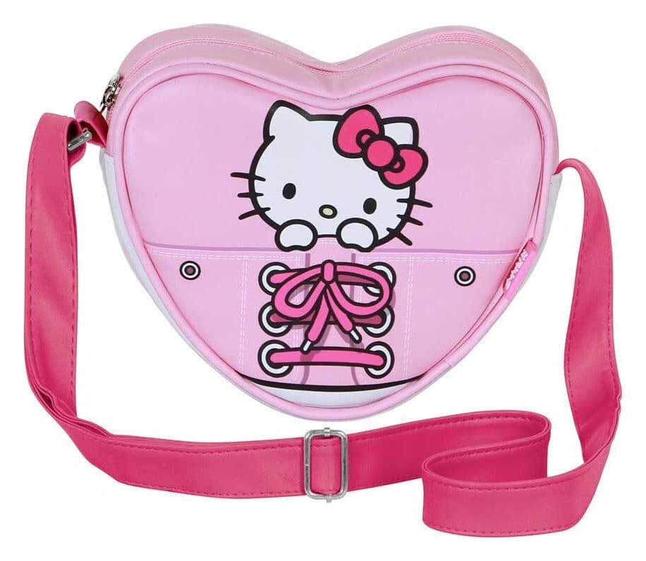 Sanrio Casual Heart Shoulder Bag Hello Kitty Sneakers 8445118098587