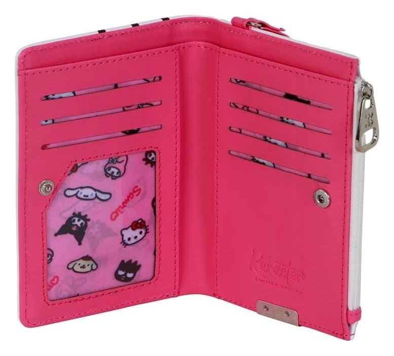 Sanrio Slim Geldbörse Hello Kitty FaceSanrio Slim Wallet Hello Kitty FaceSanrio Slim Portefeuille Hello Kitty FaceSanrio Slim Cartera Hello Kitty Face 8445118099454
