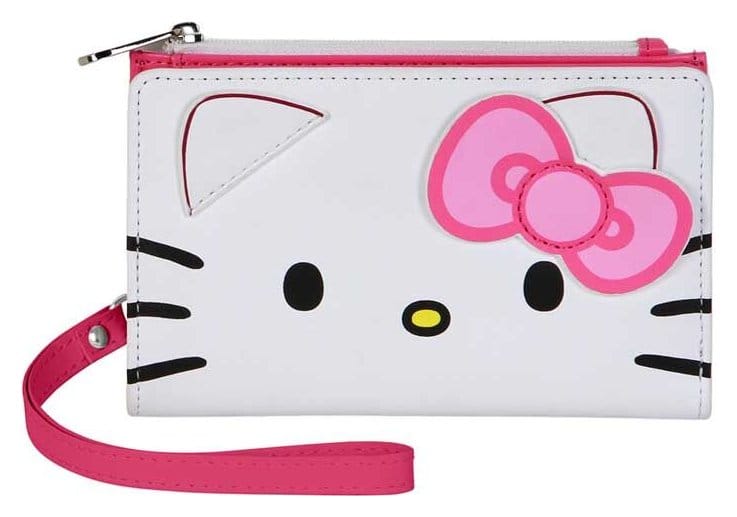 Sanrio Slim Geldbörse Hello Kitty FaceSanrio Slim Wallet Hello Kitty FaceSanrio Slim Portefeuille Hello Kitty FaceSanrio Slim Cartera Hello Kitty Face 8445118099454