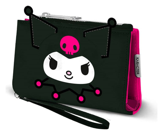 Sanrio Slim wallet Kuromi Face 8445118099478