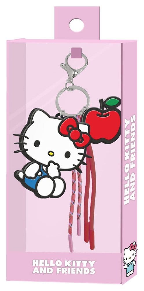 Sanrio Charm Keyring Hello Kitty Face 8445118101034