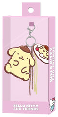 Sanrio Charm Keyring Pompompurin Face 8445118101065