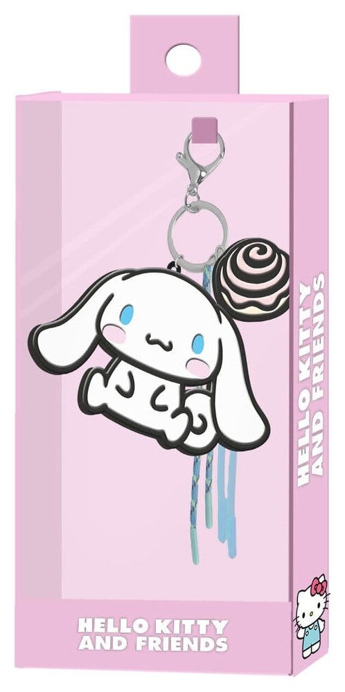 Sanrio Charm Keyring Cinnamoroll Face 8445118101072