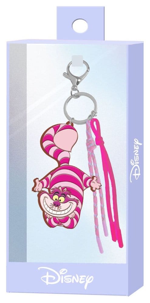 Alice in Wonderland Charm Keyring Cheshire Cat Smile 8445118101409