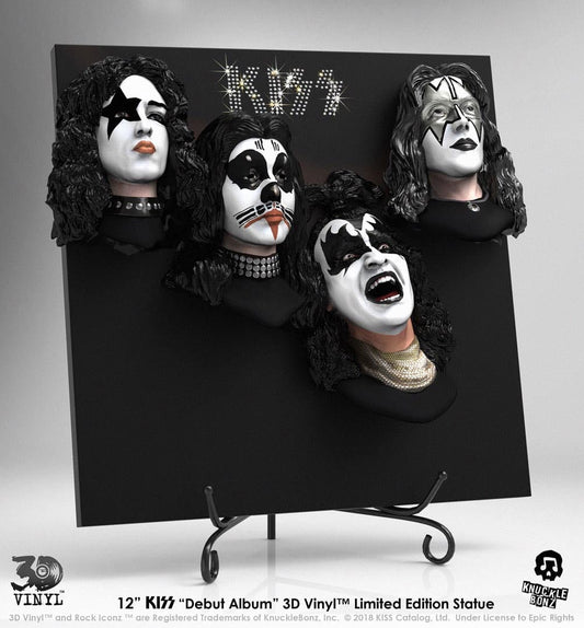 Kiss 3D Vinyl Statue Debut Album 30 cm 0655646624761