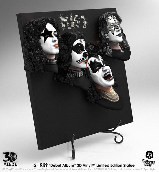 Kiss 3D Vinyl Statue Debut Album 30 cm 0655646624761