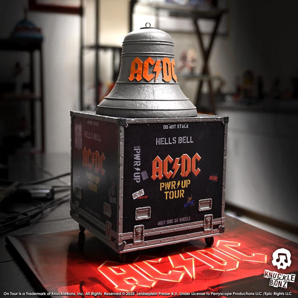 AC/DC Rock Ikonz On Tour Statue PWR UP Tour Hells Bell 0785571596243