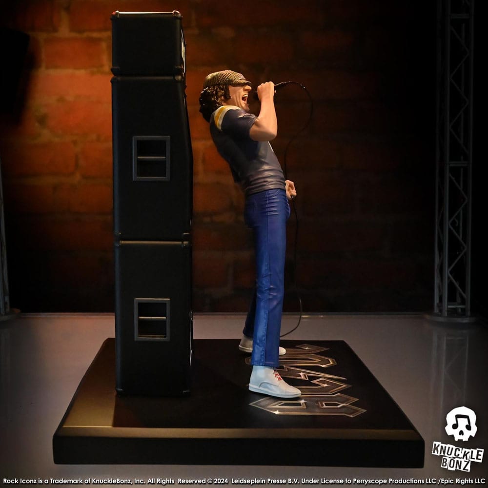 AC/DC Rock Iconz Statue Brian Johnson 23 cm 0785571595949