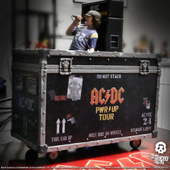 AC/DC Rock Ikonz On Tour Statue PWR UP Tour Road Case 0785571596250