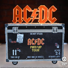 AC/DC Rock Ikonz On Tour Statue PWR UP Tour Road Case 0785571596250