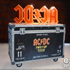 AC/DC Rock Ikonz On Tour Statue PWR UP Tour Road Case 0785571596250