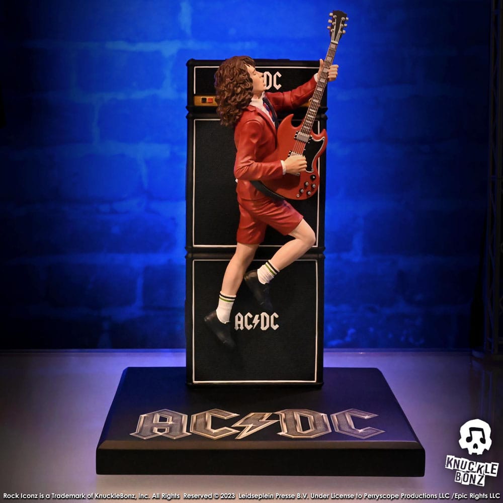 AC/DC Rock Iconz Statue Angus Young III 25 cm 0785571595659