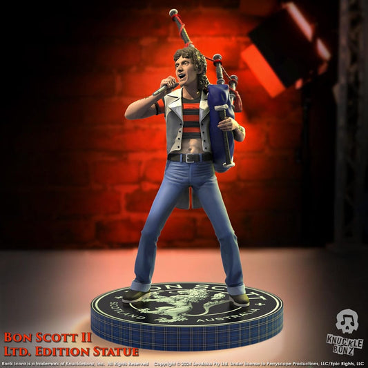 AC/DC Rock Iconz Statue Bon Scott II 24 cm 0785571595994