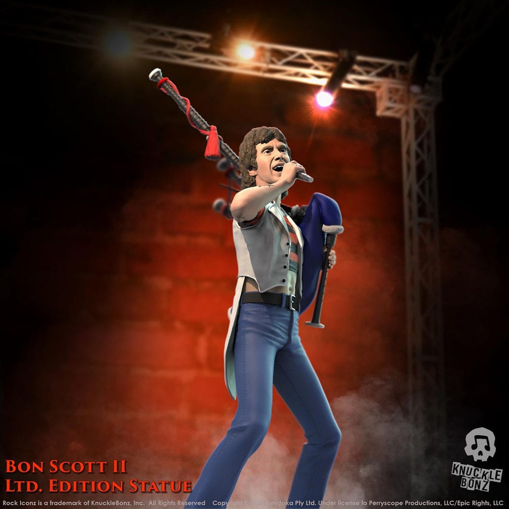 AC/DC Rock Iconz Statue Bon Scott II 24 cm 0785571595994