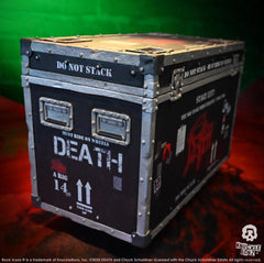 Death Rock Ikonz On Tour Road Case Statue + Stage Backdrop Set The Sound of Perseverance Tour 1998 0785571596090