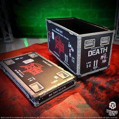 Death Rock Ikonz On Tour Road Case Statue + Stage Backdrop Set The Sound of Perseverance Tour 1998 0785571596090