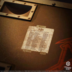 Death Rock Ikonz On Tour Road Case Statue + Stage Backdrop Set The Sound of Perseverance Tour 1998 0785571596090