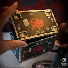 Death Rock Ikonz On Tour Road Case Statue + Stage Backdrop Set The Sound of Perseverance Tour 1998 0785571596090