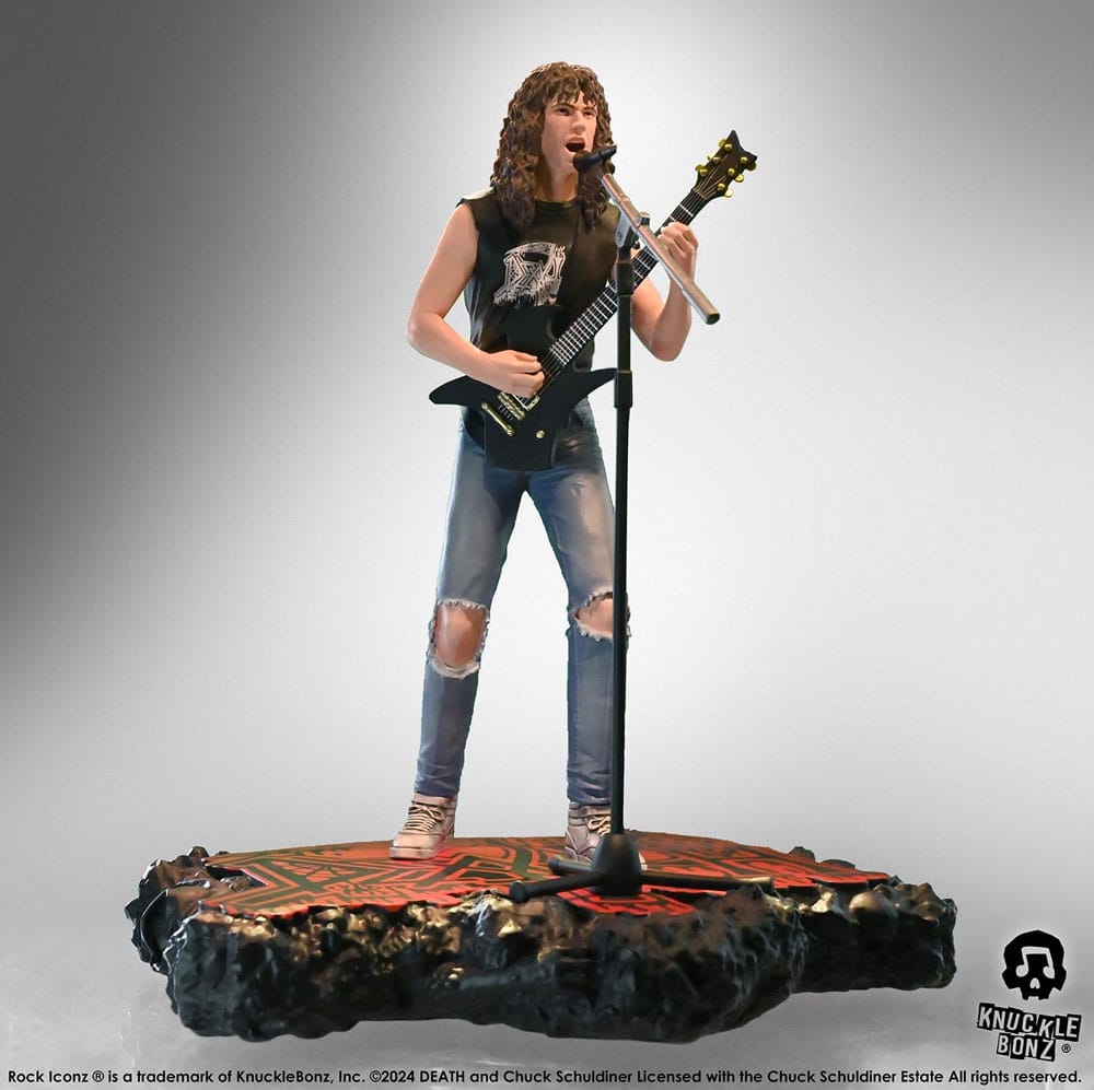 Death Rock Iconz Statue Chuck Schuldiner II 22 cm 0785571596014