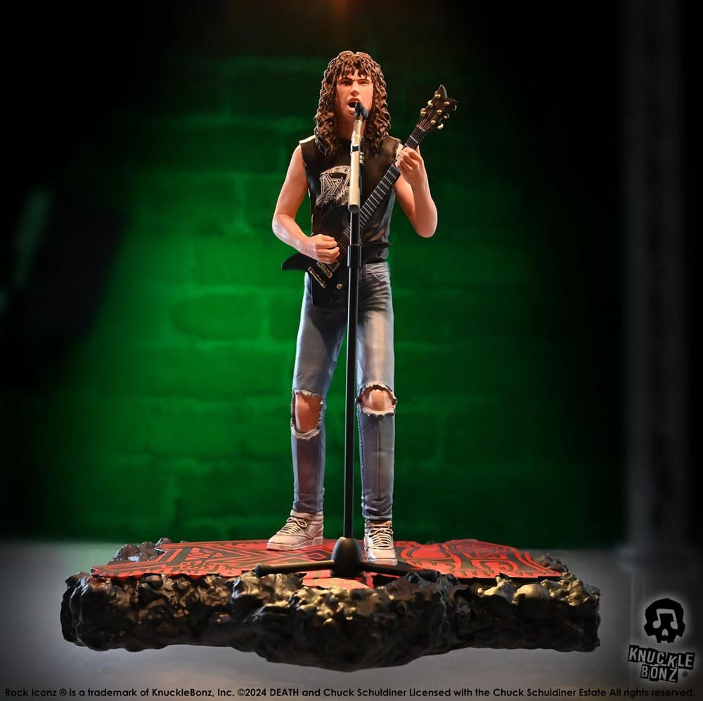 Death Rock Iconz Statue Chuck Schuldiner II 22 cm 0785571596014