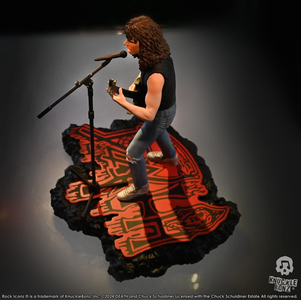 Death Rock Iconz Statue Chuck Schuldiner II 22 cm 0785571596014