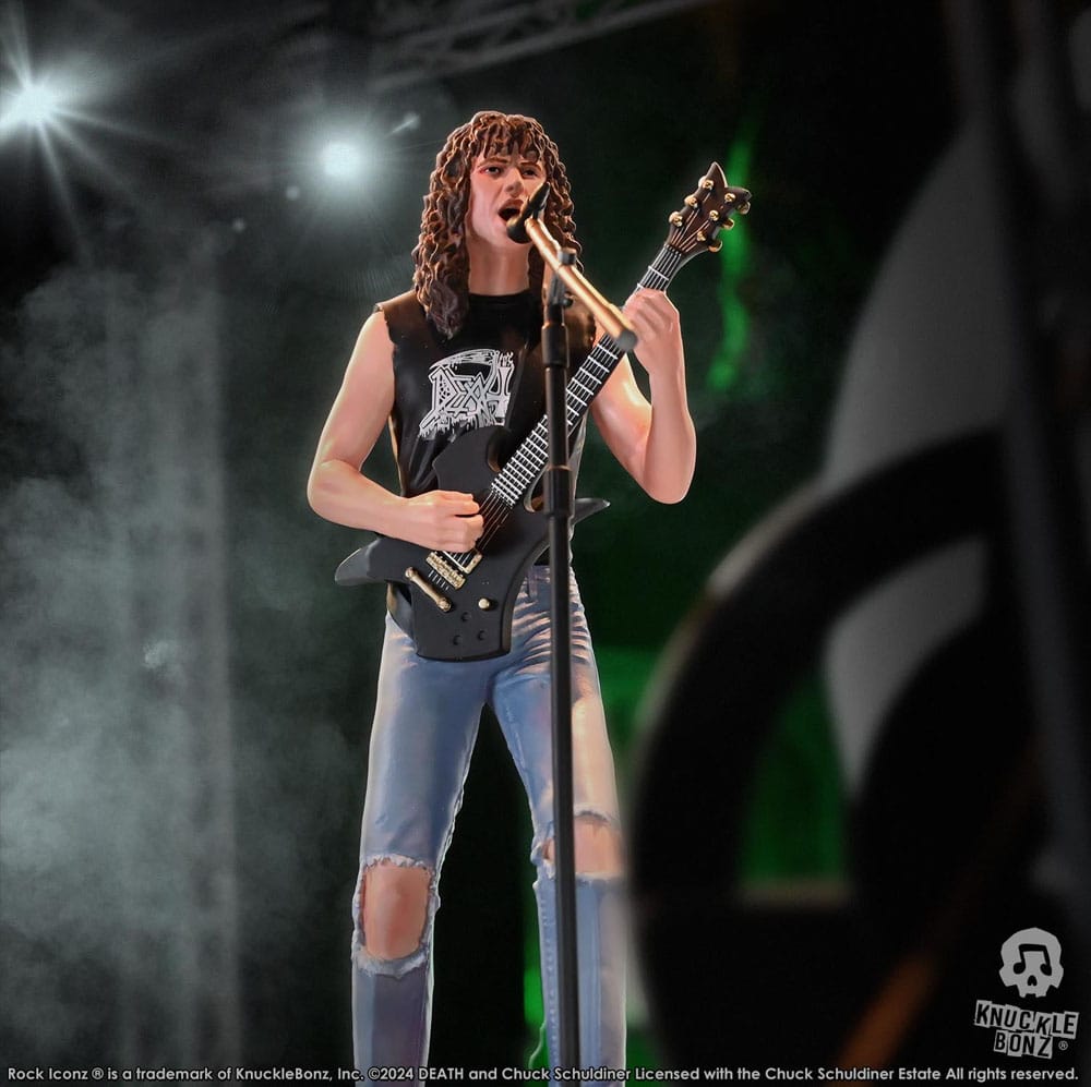 Death Rock Iconz Statue Chuck Schuldiner II 22 cm 0785571596014