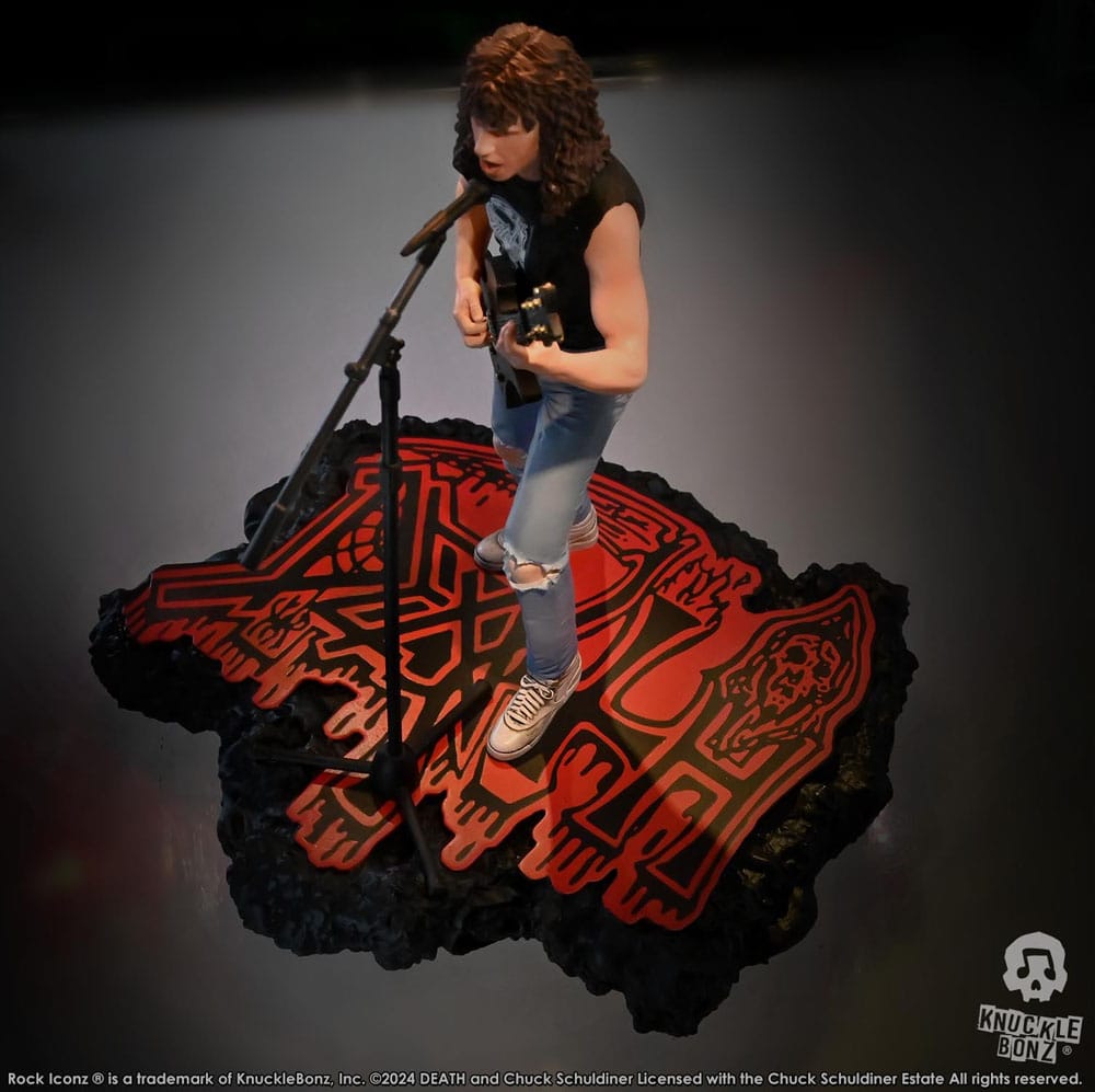 Death Rock Iconz Statue Chuck Schuldiner II 22 cm 0785571596014