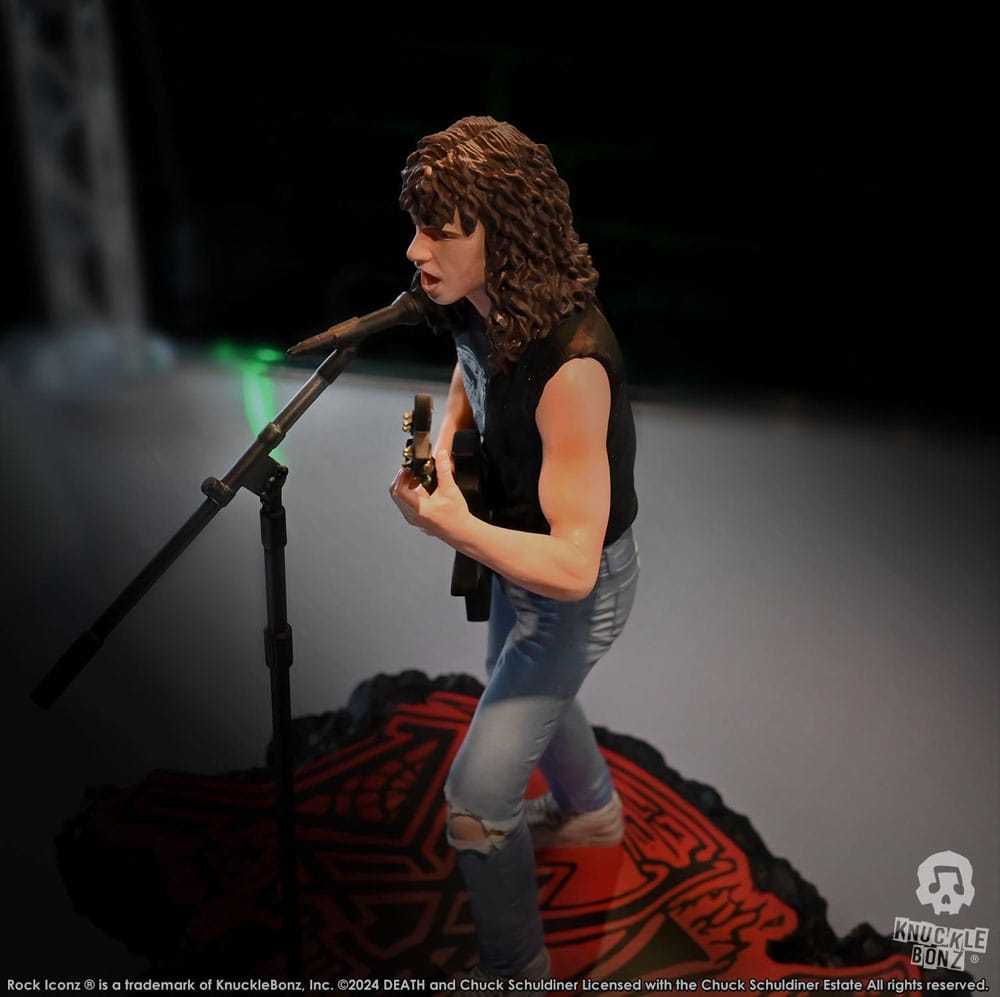 Death Rock Iconz Statue Chuck Schuldiner II 22 cm 0785571596014