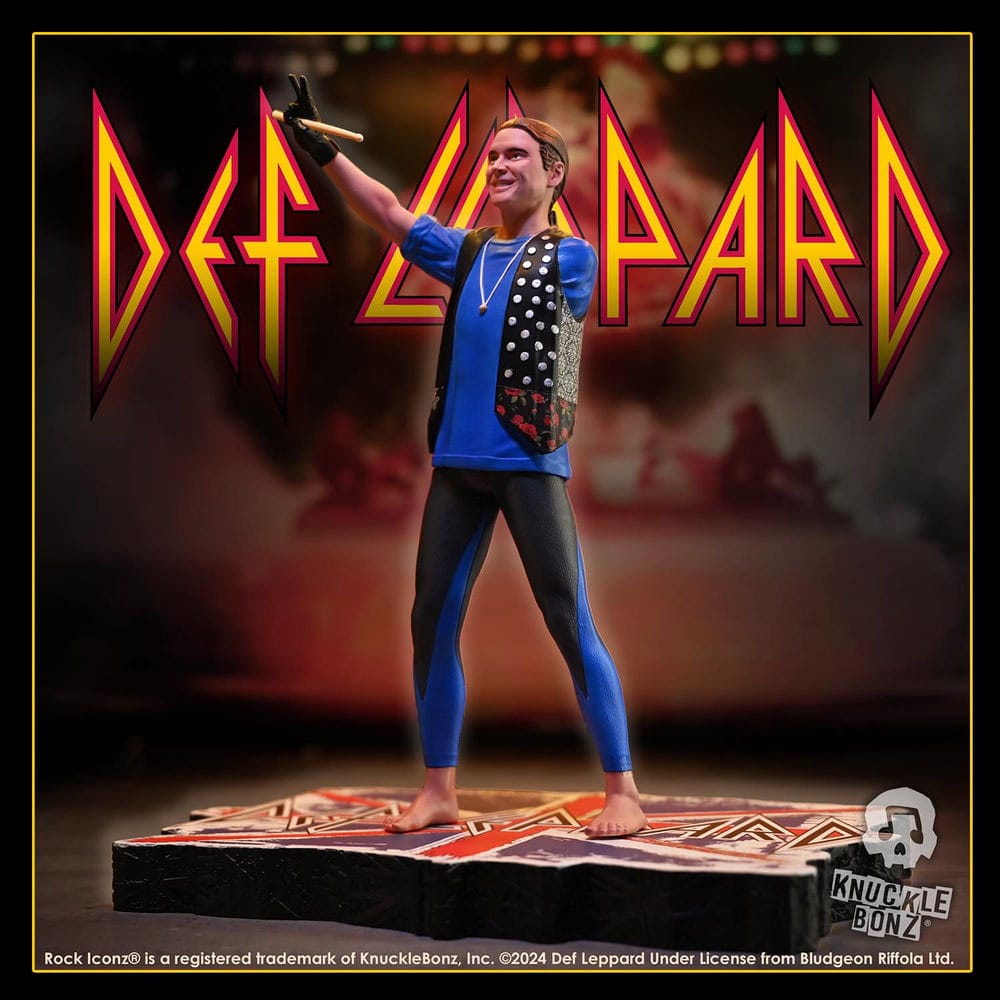 Def Leppard Rock Iconz Statue Rick Allen 24 cm 0785571596199