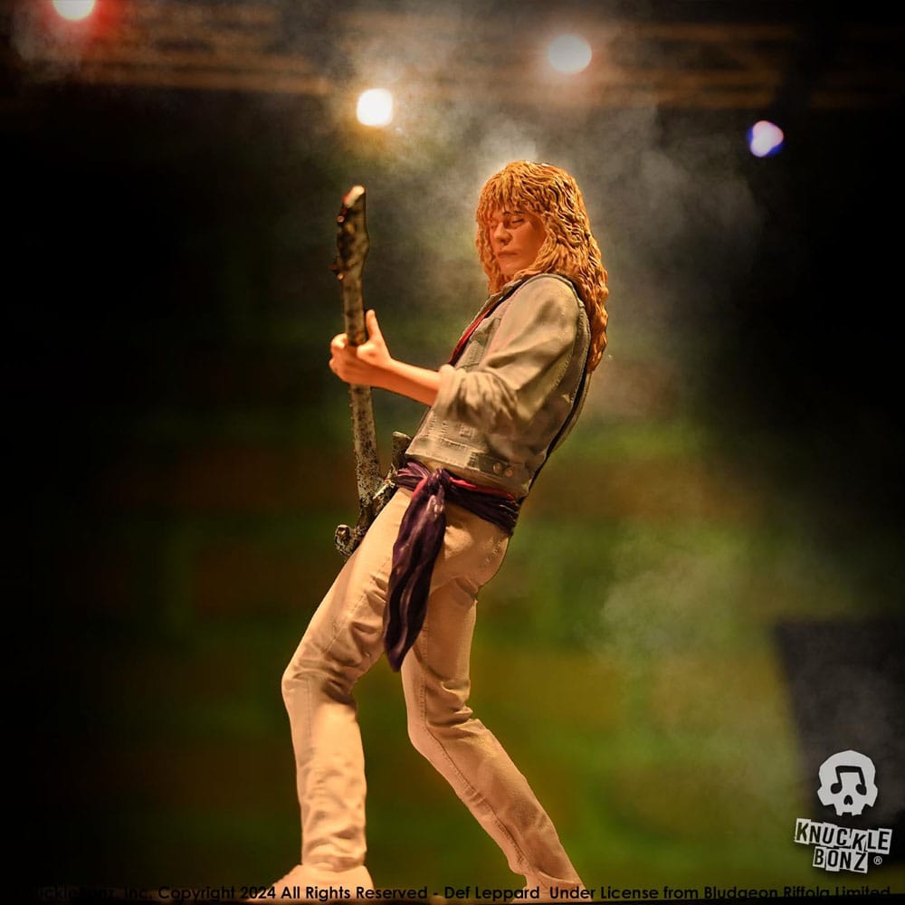 Def Leppard Rock Iconz Statue Rick Savage 24 cm 0785571596205