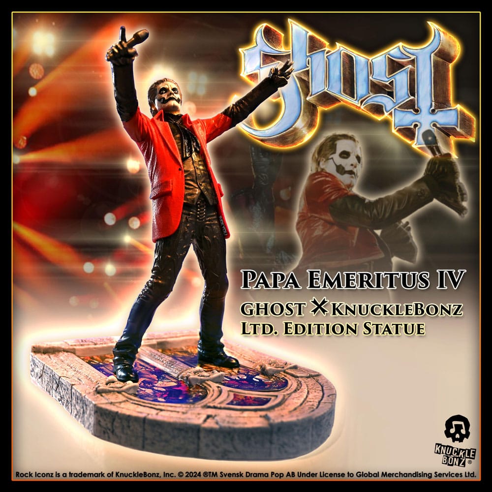 Ghost Rock Iconz Statue Papa Emeritus IV 22 cm 0785571596007