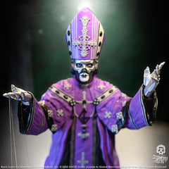 Ghost Rock Iconz Statue Papa V Perpetua Purple Robes 22 cm 0785571596281