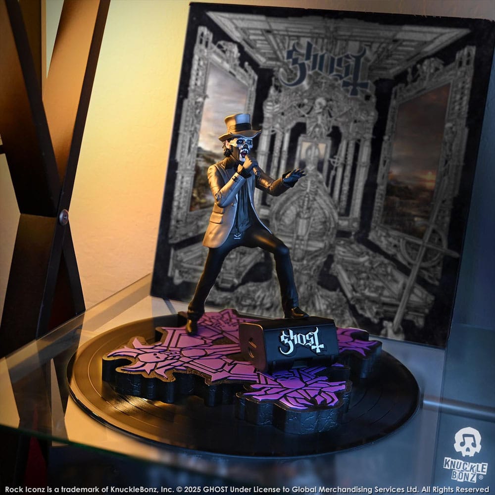 Ghost Rock Iconz Statue Papa V Perpetua Top Hat 22 cm 0785571596298