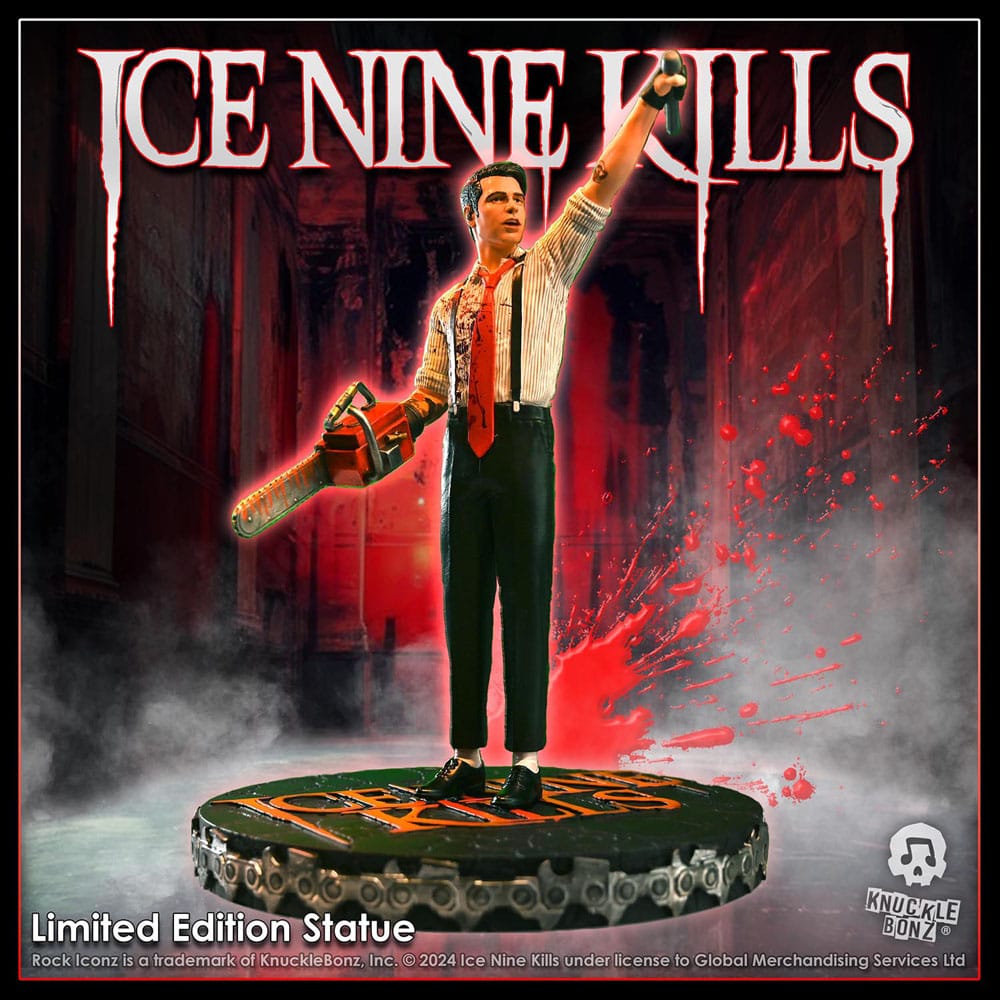 Ice Nine Kills Rock Iconz Statue Spencer Charnas 25 cm 0785571596038