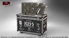 Kiss Rock Ikonz On Tour Road Case Statue + Stage Backdrop Set Alive! Tour 0655646625195