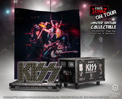 Kiss Rock Ikonz On Tour Road Case Statue + Stage Backdrop Set Alive! Tour 0655646625195